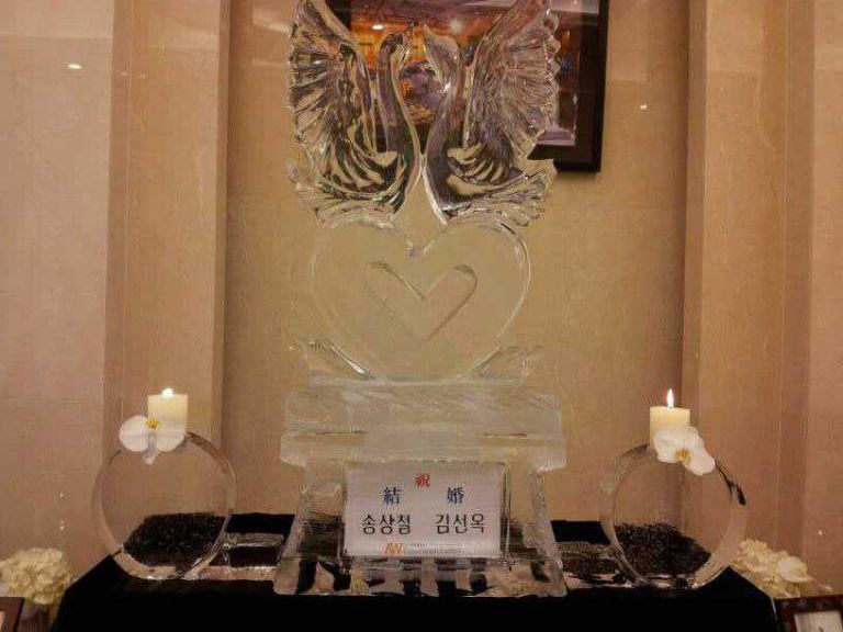 백조하트 촛대3단형